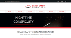 Desktop Screenshot of crashsafetyresearch.com